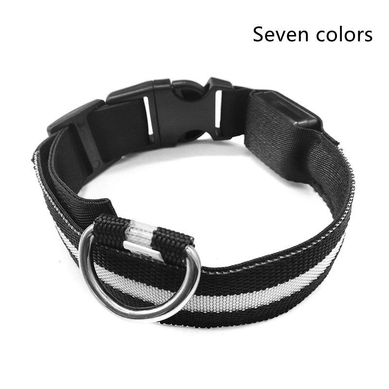 LED Luminous Rechargeable Pet Collar