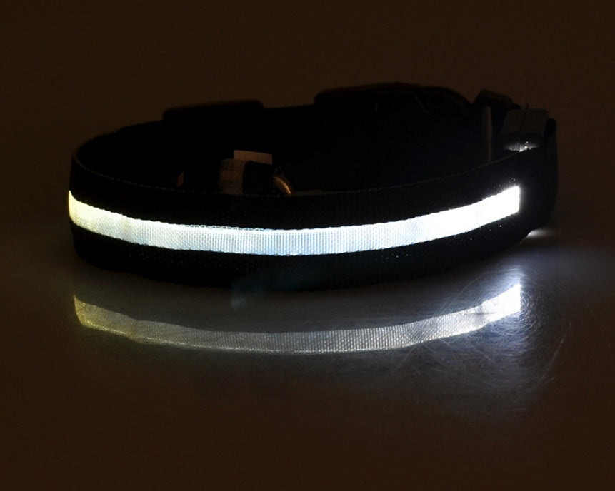 LED Luminous Rechargeable Pet Collar