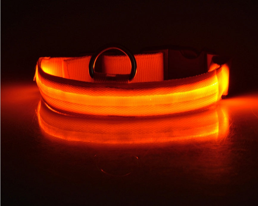 LED Luminous Rechargeable Pet Collar