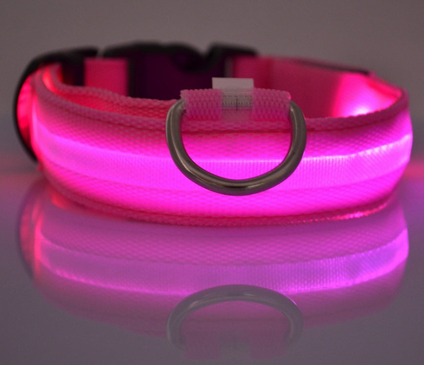 LED Luminous Rechargeable Pet Collar