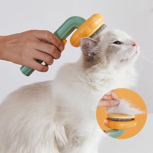 Pumpkin Design Pet Grooming Brush