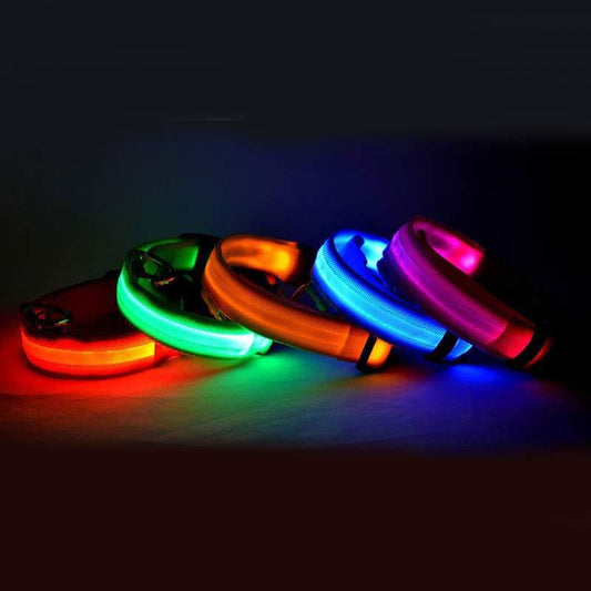 LED Luminous Rechargeable Pet Collar