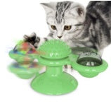 Interactive Cat Windmill Toy