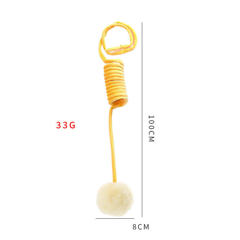 Self-Hi Sucker Spring Cat Toy