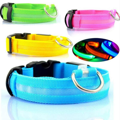 LED Luminous Rechargeable Pet Collar