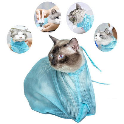 Pet Soft Cat Grooming Bag Adjustable Multifunctional