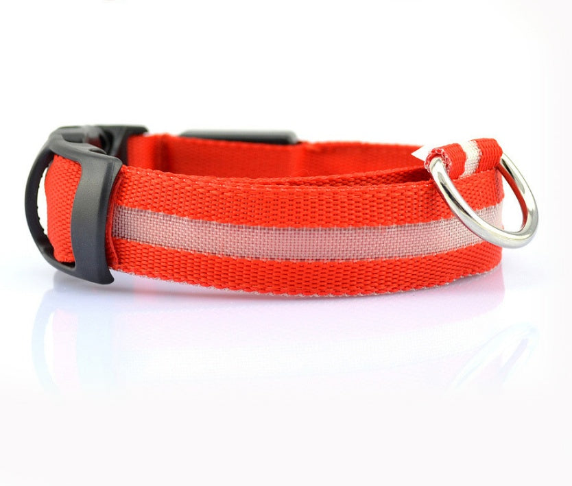 LED Luminous Rechargeable Pet Collar