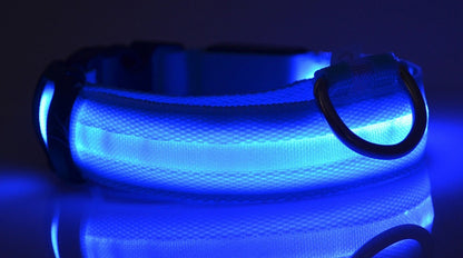 LED Luminous Rechargeable Pet Collar