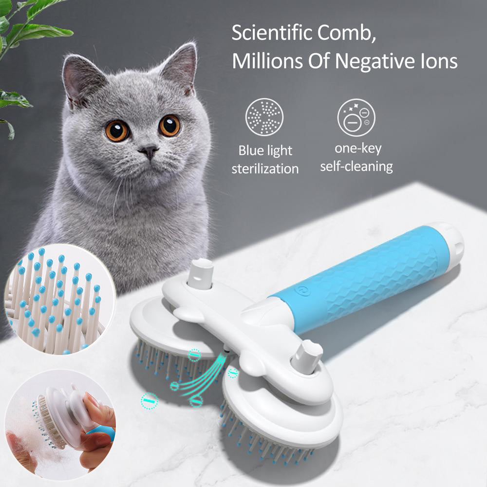 Pet Cat Brush Dog Slicker Brush Double-headed