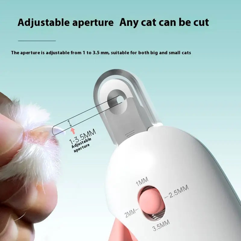 Cat Nail Scissors With Gravity Push Samsaa