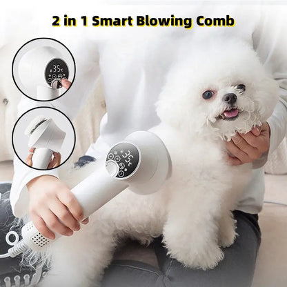 Smart Pet Hair Dryer & Grooming Comb Samsaa