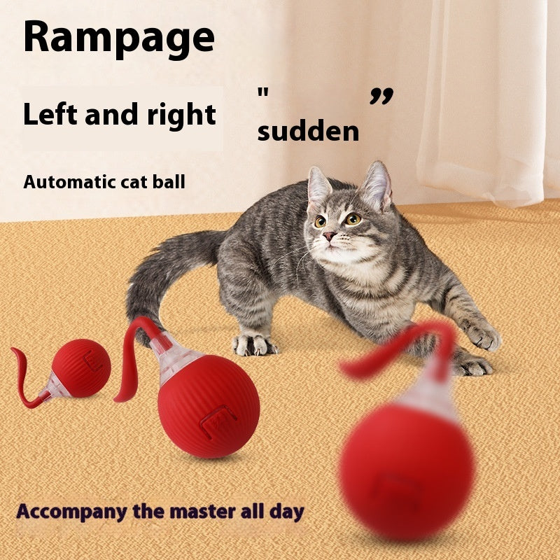 Interactive Rolling Cat Toy Ball