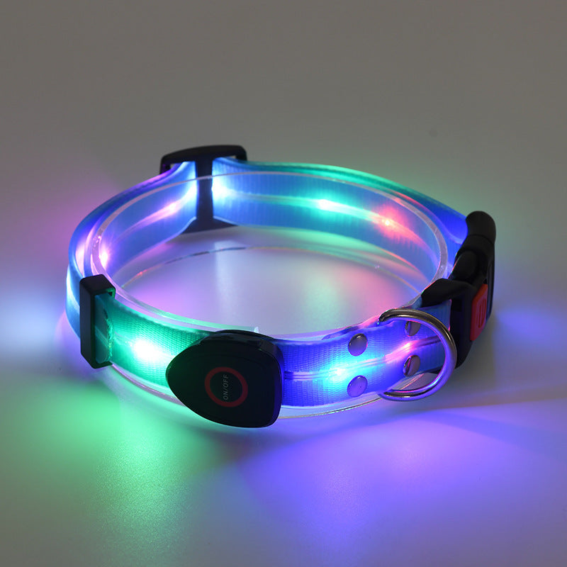 LED Luminous Pet Collar & Leash